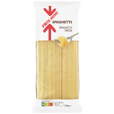 Pâtes Spaghetti PRIX MINI - 1kg