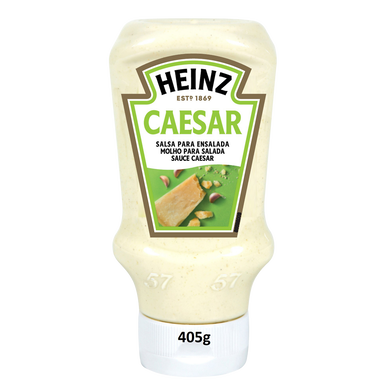 Sauce salade Caesar Heinz Flacon Souple Top Down 405g