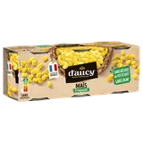 Maïs croquant sans résidu de pesticides Cultivé en France D'AUCY - 3x140g