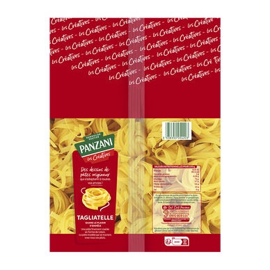 Pâtes TAGLIATELLES les Créatives PANZANI - 500g