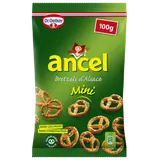 Biscuits apéritifs mini bretzels ANCEL, sachet de 100g
