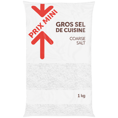 Gros sel de cuisine PRIX MINI - 1kg
