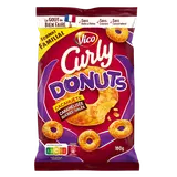 Biscuits apéritifs Soufflé donuts cacahuètes CURLY, 160g