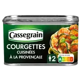 Courgettes cuisinées à la provençale CASSEGRAIN - Boîte 375g