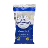 Gros sel de Guérande tradition LE GUERANDAIS, sachet de 800g