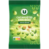 Cacahuètes enrobées saveur wasabi  150g