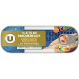 Filets de maquereaux au muscadet et aromates  boîte de 176g