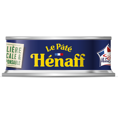 Pâté pur porc HENAFF boîte 1/10 78g