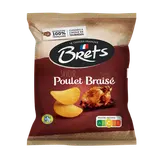 Chips saveur poulet braisé Easy BRETS, 6x25g