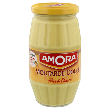 Moutarde douce AMORA - bocal de 435g
