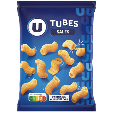 Biscuits apéritifs Apéritifs tube gout salé 85g