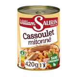 Cassoulet mitonné WILLIAM SAURIN, boîte de 420g