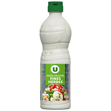 Sauce crudités aux fines herbes bouteille 500ml