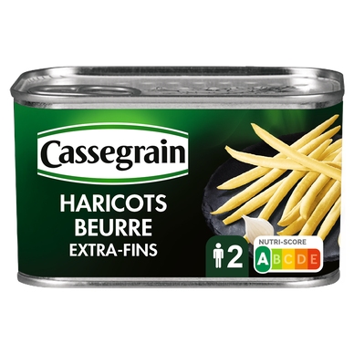 Haricots beurre CASSEGRAIN - Boîte 220g