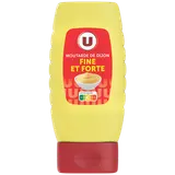 U Moutarde forte de Dijon bouteille de 265g