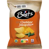 Chips Saveur Cheddar Jalapeno BRETS 125g