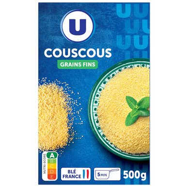 Couscous grains fins  étui de 500g