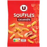 Biscuits apéritifs Snacks goût cacahuètes sachet de 90g
