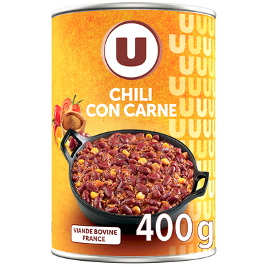 Chili con carne boîte 1/2 410g