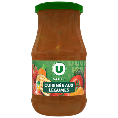 Sauce cuisinée aux légumes  bocal de 420g