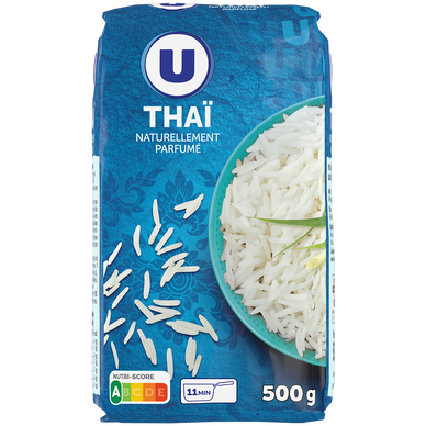 Riz long thaï  paquet aluminisé de 500g