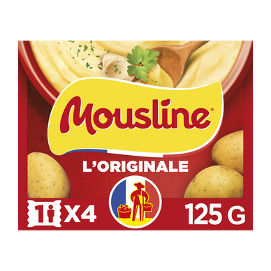 Purée l'originale 1 personne MOUSLINE x4 125g