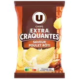 Chips extra craquantes saveur poulet rôti - paquet 135G