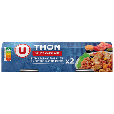 Thon sauce à la Catalane aux petits légumes U 270g