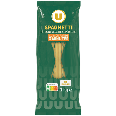 Pâtes Spaghetti cuisson rapide  1kg
