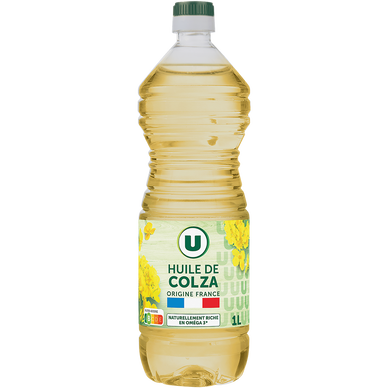Huile colza origine france - Bouteille 1l