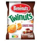 Cacahuètes Enrobées Saveur Barbecue - BENENUTS TWINUTS - 150g