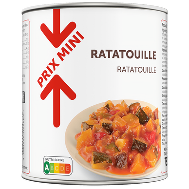 Ratatouille PRIX MINI boîte 750g