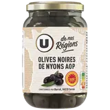 Olives noires de Nyons aop pasteurisées bocal 230g