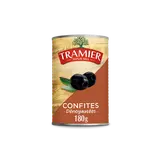 Olives Noires Confites Dénoyautées TRAMIER - 180g