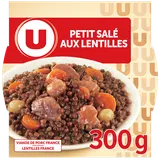 Plat cuisiné Petit salé aux lentilles barquette micro-ondable de 300g