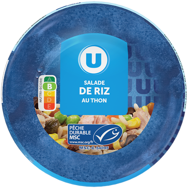 Salade de riz au thon U 250g
