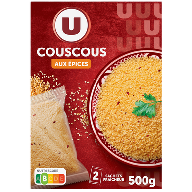 Graines de couscous aux épices  2 bôites, 250g