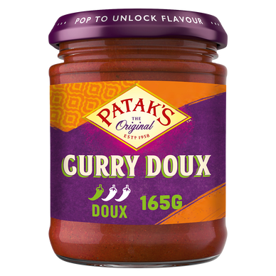 Pâte de curry doux PATAK'S, 165g