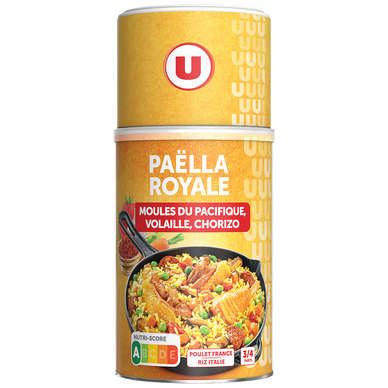 Paëlla royale volaille et fruits de mer  boîte de 1kg