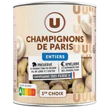 Champignons de Paris entiers au naturel - Boîte 460g