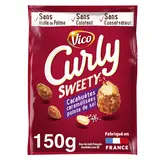 CURLY sweety cacahuètes caramelisée pointe de sel 150g