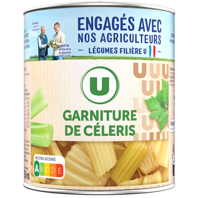 Légumes Garniture céleris - Boîte 500g