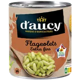Flageolets verts extra-fins Cultivé en France D'AUCY - 530g