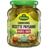 Cornichons aigres doux KUHNE, 185g