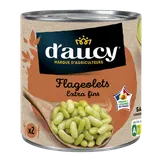 Flageolets extra-fins Cultivé en France D'AUCY - 265g