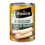 Coeurs de palmiers Sélection d'ailleurs D'AUCY - 220 g