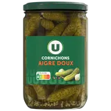 Cornichons Aigre-Doux  bocal 37cl, 185g