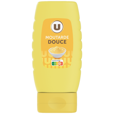 Moutarde douce  bouteille de 255g
