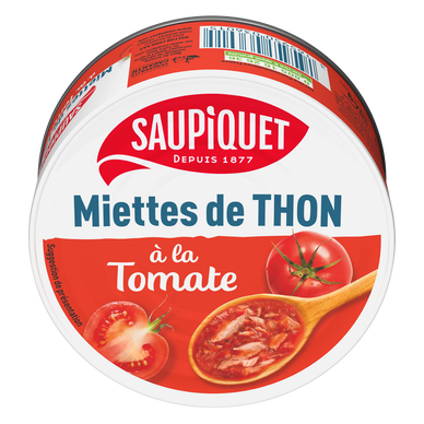 Miettes de Thon à la tomate SAUPIQUET 160g