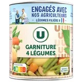 Légumes Garniture recette 4 légumes - Boîte 510g